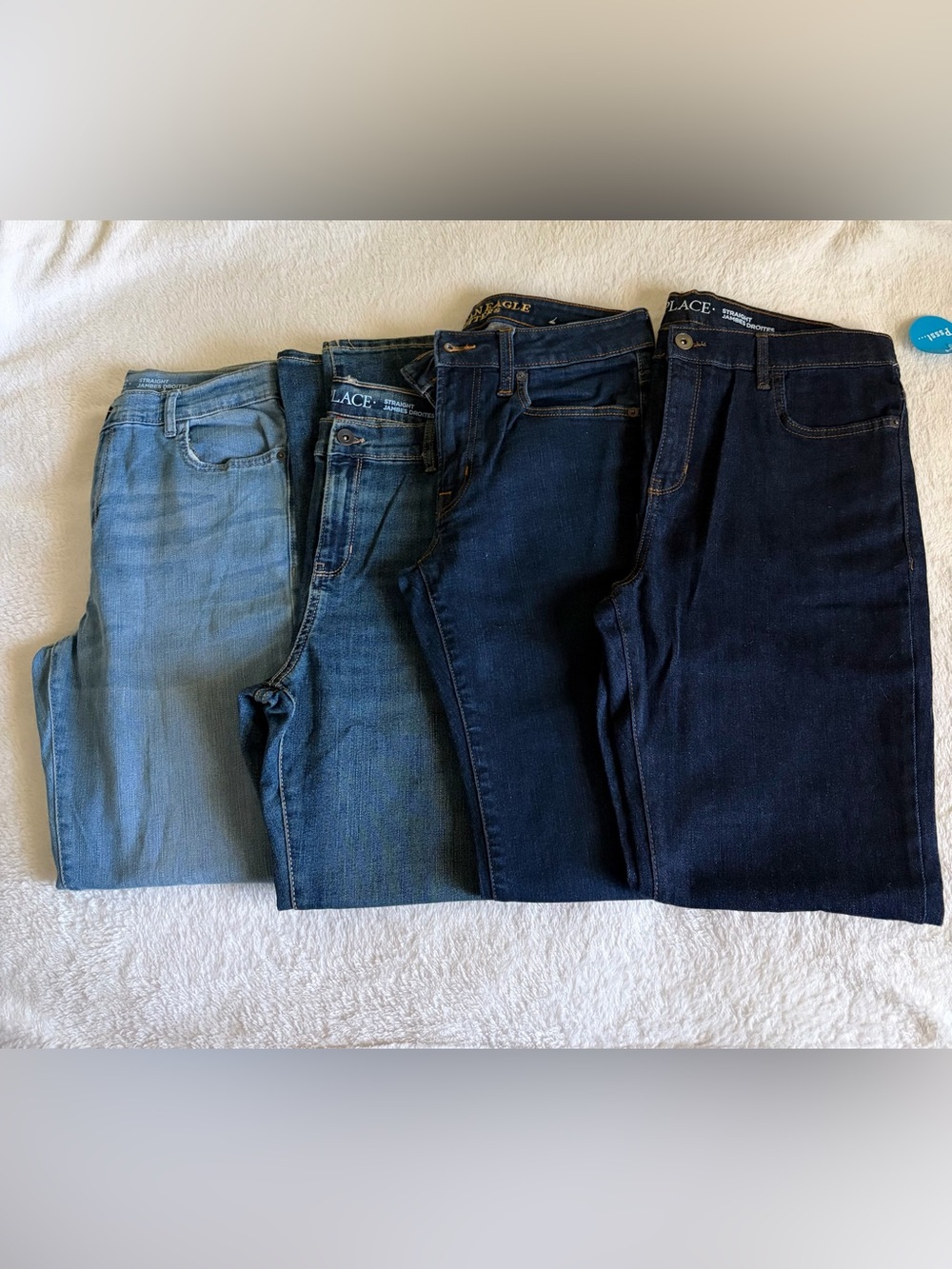 Place Kids Jeans - Light Blue, Medium Blue, Dark Blue, Indigo Sz 14